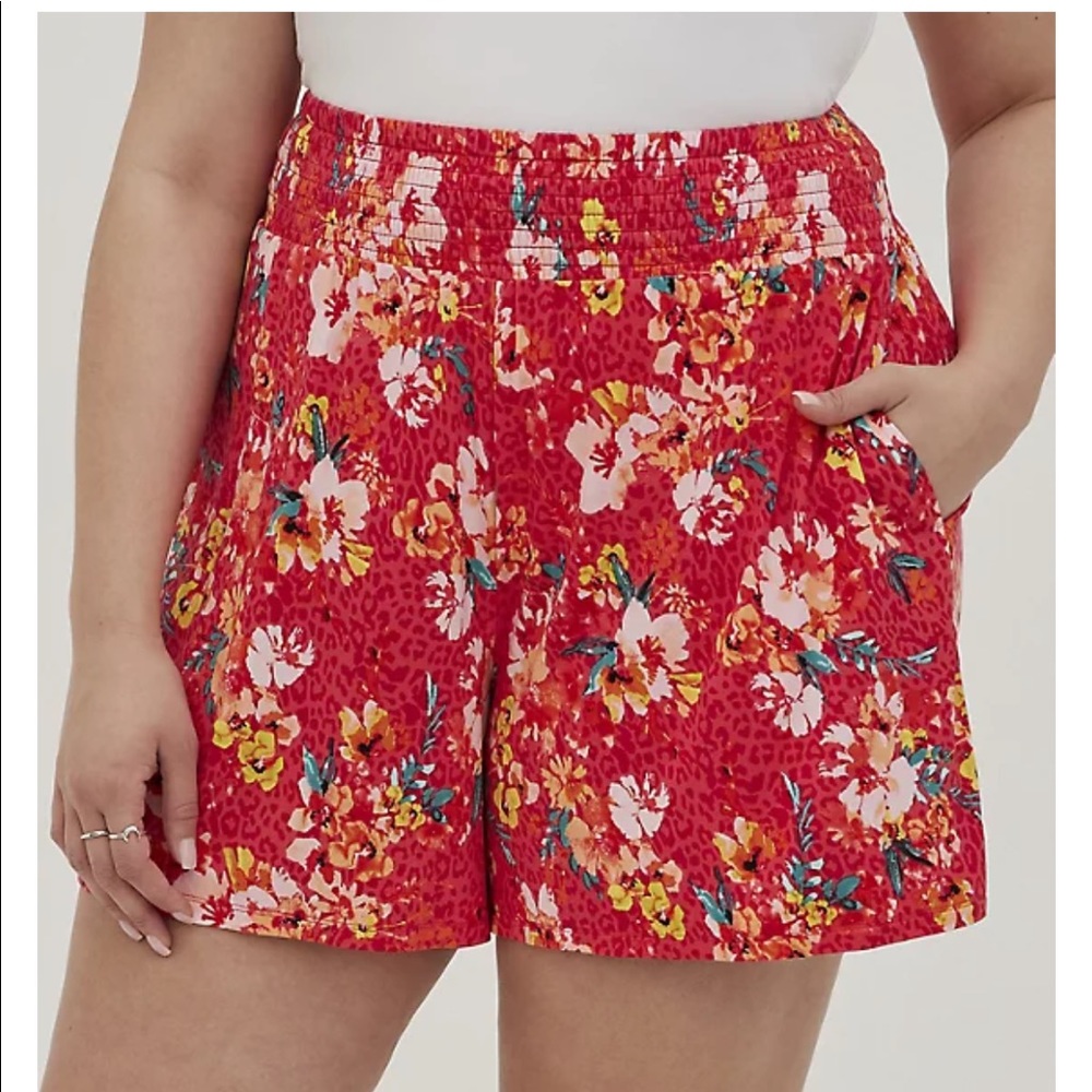 Torrid Floral Shorts